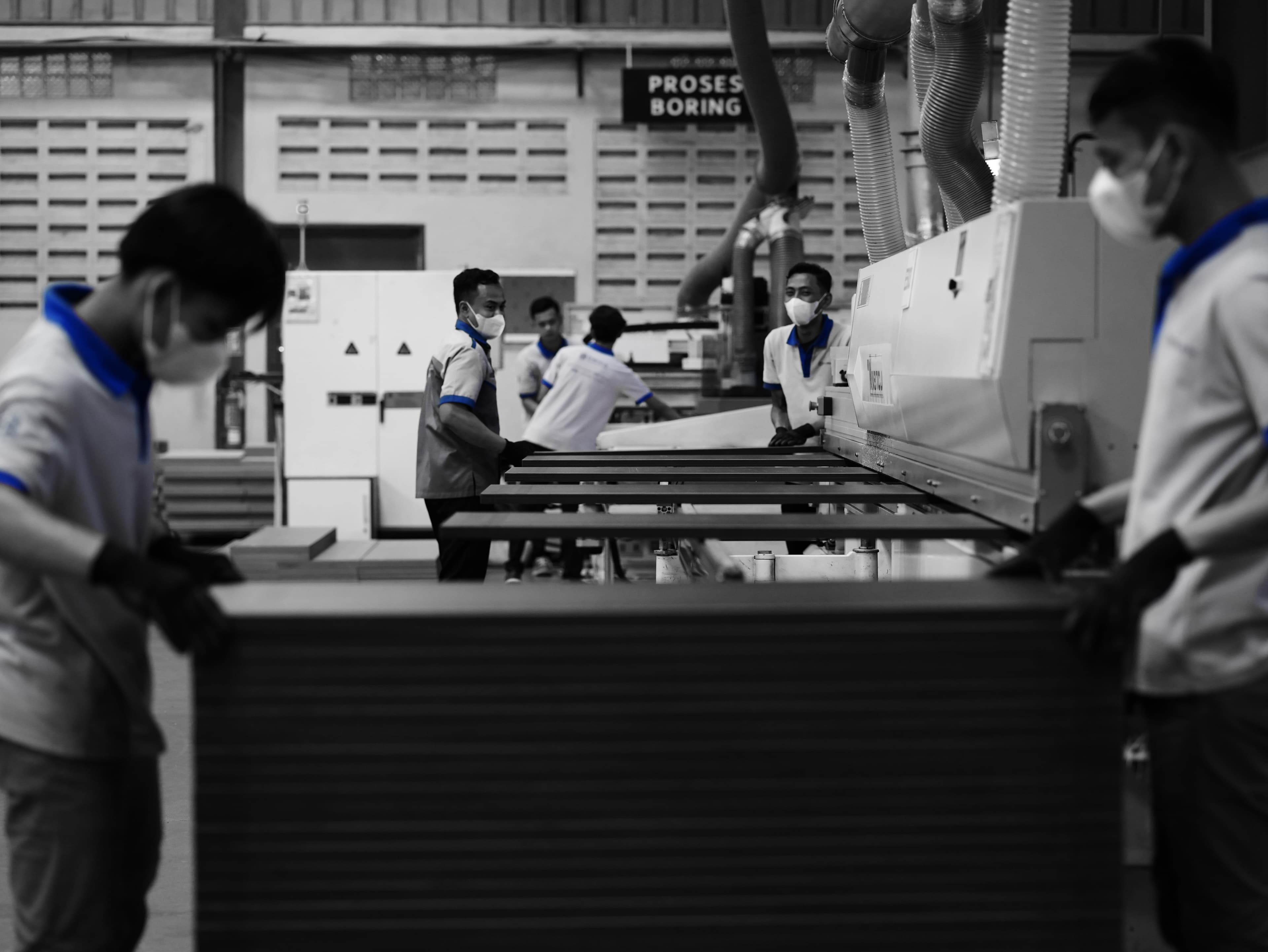 Legano factory production line